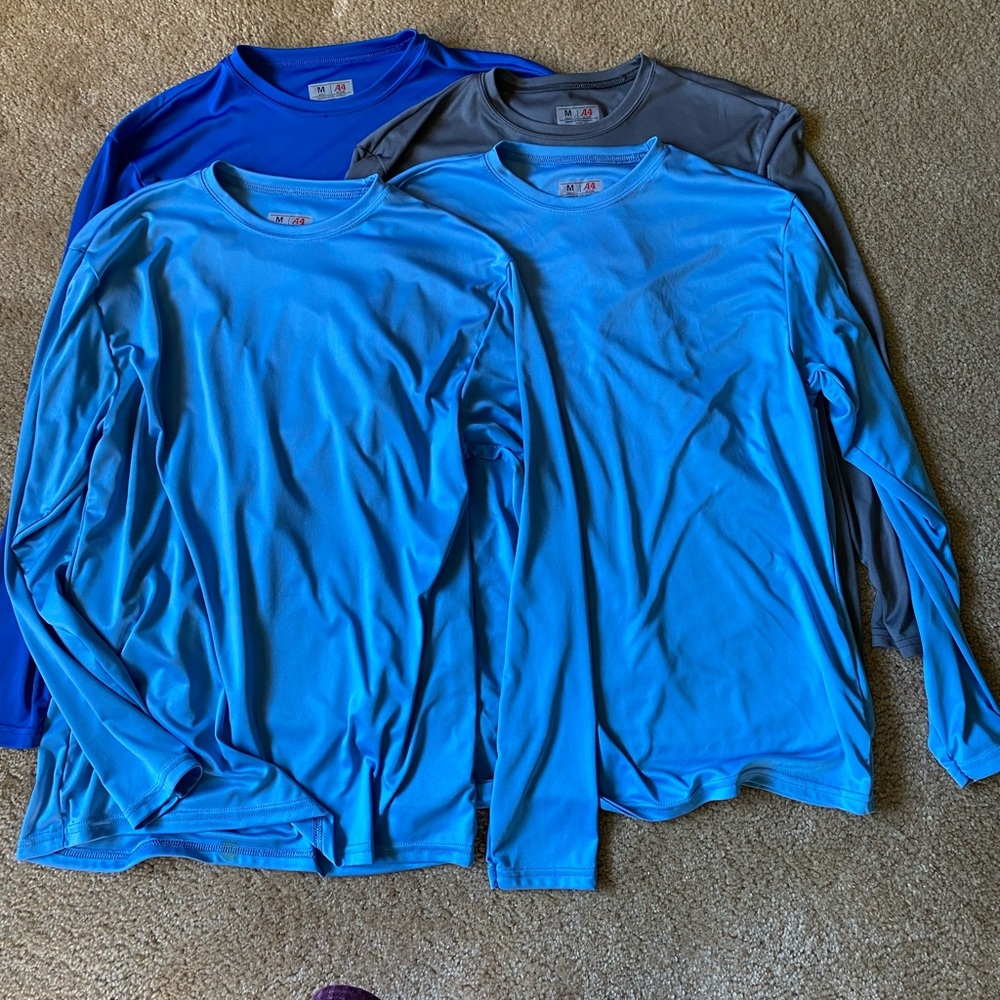 A4 Men's Cooling Performance Crew  Size M - Long Sleeve Tees (4)